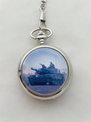 Boxx Tank Picture Pocket watch M5061.01Tank