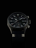 Strond DC-3 MKll aviation Swiss movement all black