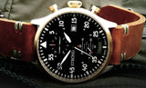 Strond DC-3 MKll aviation Swiss movement Steel & bronze