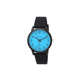 Ravel Men's Sports Blue Dial with Black Silicone Watch R1814.6