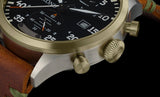 Strond DC-3 MKll aviation Swiss movement Steel & bronze