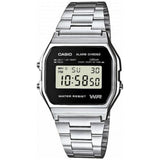 Casio Men's Digital Watch with Stainless Steel Bracelet A158WEA-1EF